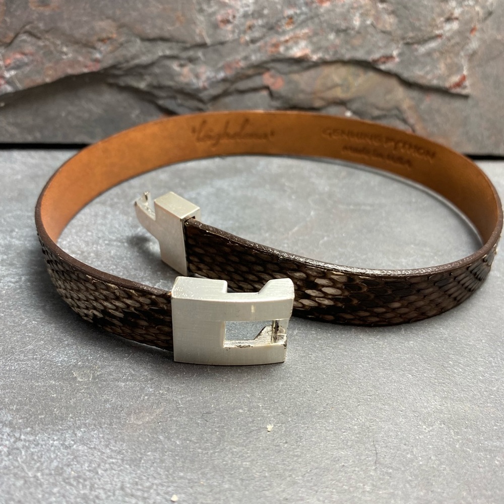 Leighelena Python Wrap Bracelet - image 2